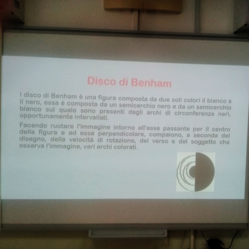 La luce e Il Disco di Benham - Istituto ICS Anna Baldino - Barano d’Ischia e Marevivo Ets